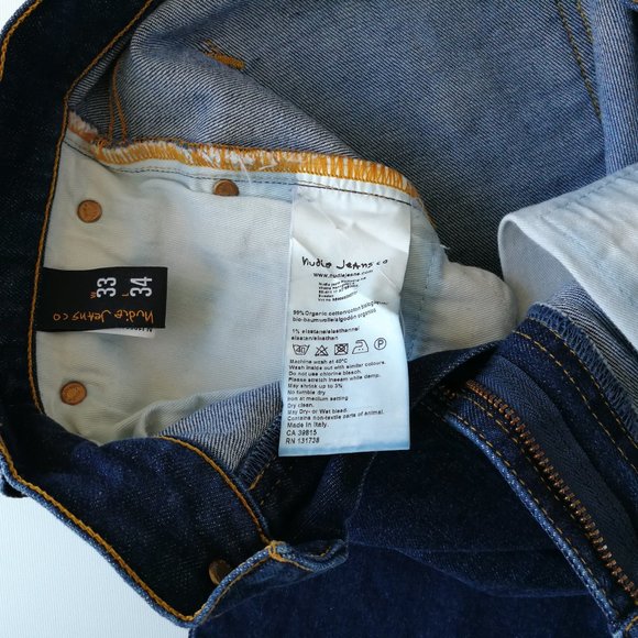 Nudie Lean Dean Jeans 33 - Picture 6 of 10